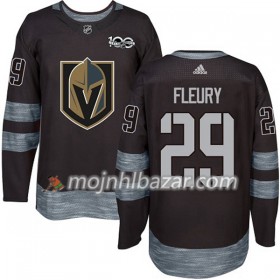 Dresovi Vegas Golden Knights Marc-Andre Fleury 29 1917-2017 100th Anniversary Adidas Crna Authentic - Muške
